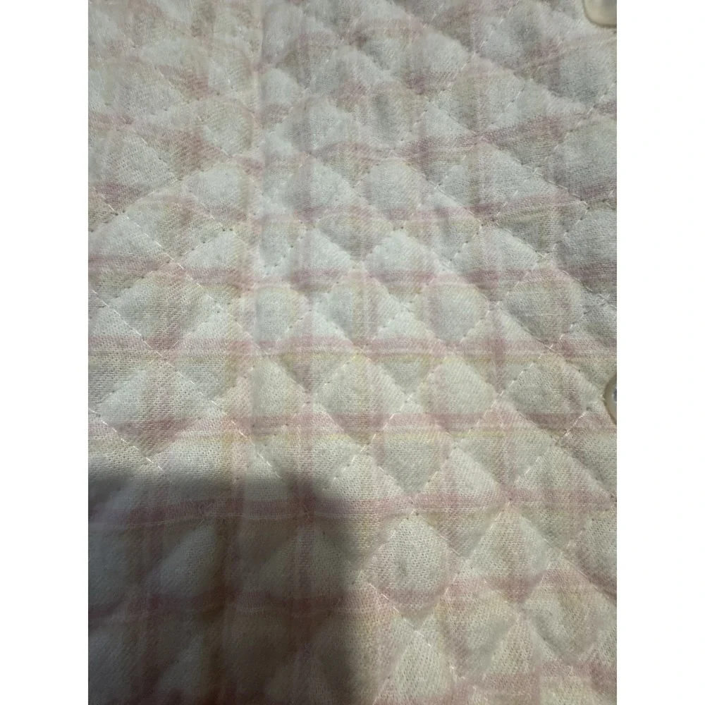 Christian Dior Vintage Women's Blazer Jacket Size Medium Pink/ White